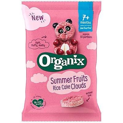 Ρυζογκοφρέτες με Καλοκαιρινά Φρούτα Βio 40g – Organix