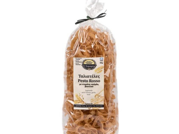Ταλιατέλες Pesto Rosso (με ντομάτα, σκόρδο, βασιλικό) 400γρ- ‘’Η Σαμαρίνα’’