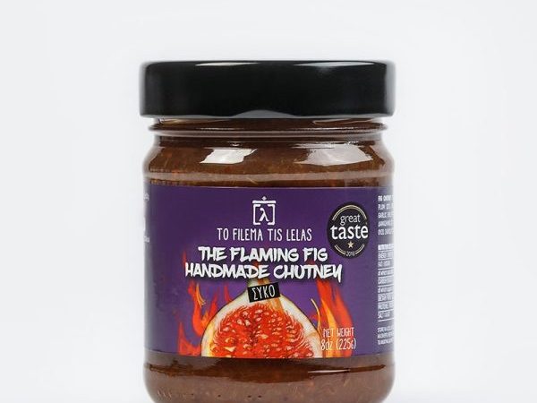 Chutney Σύκο με Δαμάσκηνο & Καυτερό Μπούκοβο 225g-‘’to filema tis lelas’’