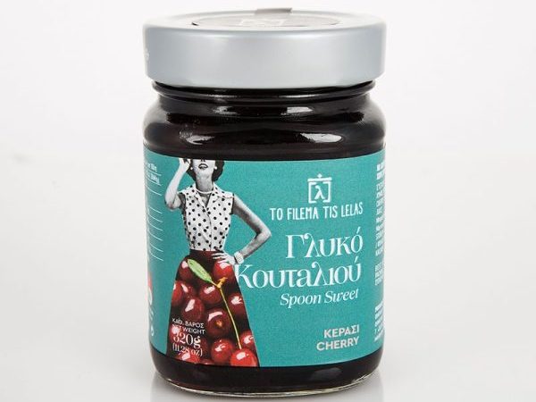 Γλυκό Κουταλιού Κεράσι 320g-‘’to filema tis lelas’’