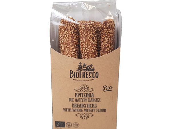 Χειροποίητα Κριτσίνια Ολικής Bio 140g- ‘’BioFresco’’