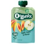 Πουρές Μήλο, Ροδάκινο & Μάνγκο Βio 100g- ‘’Organix’’
