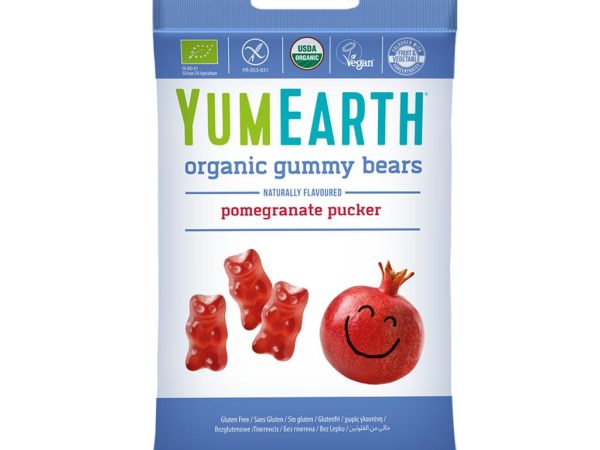 Ζελεδάκια Αρκουδάκια με Γεύση Ρόδι Βio 50g – ‘’YumEarth’’