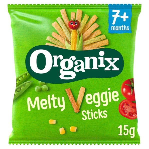 Βρεφικά Στικς Λαχανικών 15g – Organix