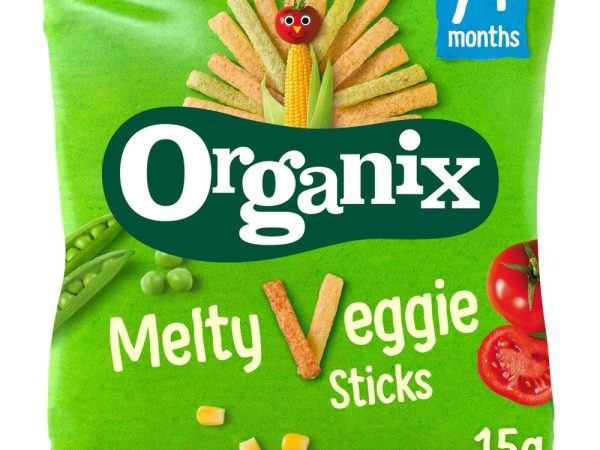 Βρεφικά Στικς Λαχανικών 15g – Organix